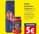 Barilla italienische Teigwaren oder Pasta-Sauce im aktuellen Prospekt bei famila Nordost in Anklam