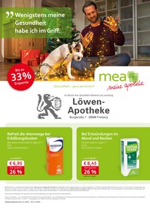 mea - meine apotheke Prospekt für Freiberg, Sachs mit 4 Seiten mea - meine apotheke Prospekt für Freiberg, Sachs: Unsere Dezember-Angebote, 4 Seiten, 01.12.2021 - 31.12.2021