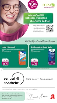 mea - meine apotheke Prospekt der KW 5 "Unsere Januar-Angebote" Aktueller mea - meine apotheke Prospekt "Unsere Januar-Angebote" Seite 1 von 4 Seiten