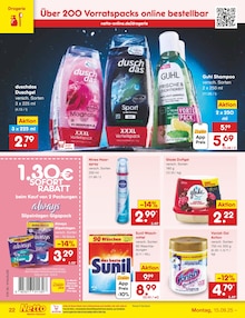 Waschmittel im Netto Marken-Discount Prospekt "Aktuelle Angebote" mit 60 Seiten (Krefeld)