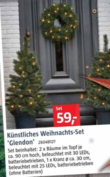 Künstliches Weihnachts-Set Angebot in Großkrotzenburg im aktuellen Prospekt bei BAUHAUS in Großkrotzenburg