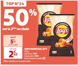 Chips barbecue - Lay's en promo chez Auchan Supermarché Mennecy à 5,23 €