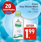 Aktuelle Waschmittel Angebote bei EDEKA in Hamburg Aktuelles Baby Wäsche Weich Angebot bei EDEKA in Hamburg ab 1,99 €