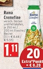 Cremefine im Angebot bei EDEKA in Köln Cremefine Angebote von Rama bei EDEKA Köln für 1,11 €