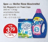 Waschmittel von Spee im aktuellen V-Markt Prospekt für 3,79 €