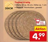 Tischset 4-teilig Angebote von DEKOR bei Netto Marken-Discount Coburg für 4,99 €