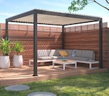 Pergola bioclimatique autoportante PRIMA en promo chez Weldom Brest à 1 592,00 €