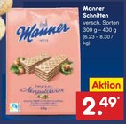 Schnitten Angebote von Manner bei Netto Marken-Discount Kassel für 2,49 €