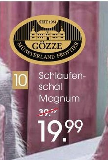 Schlaufenschal Magnum Samt bei Zurbrüggen in Oberhausen Schlaufenschal Magnum Samt im Angebot bei Zurbrüggen Oberhausen für 19,99 €