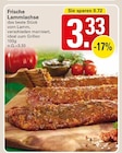 Frische Lammlachse Angebote bei WEZ Minden für 3,33 €