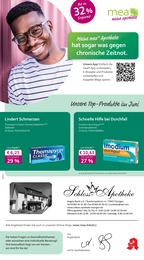 Aktueller mea - meine apotheke Apotheken Prospekt für Essingen: Unsere Juni-Angebote mit 4} Seiten, 01.06.2025 - 30.06.2025