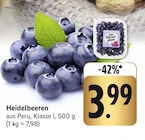 EDEKA - Heidelbeeren Angebot im Prospekt Heidelbeeren bei EDEKA im Prospekt "" für 3,99 €