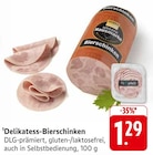 Aktuelle Wurst Angebote bei EDEKA in Koblenz Aktuelles Delikatess-Bierschinken Angebot bei EDEKA in Koblenz ab 1,29 €