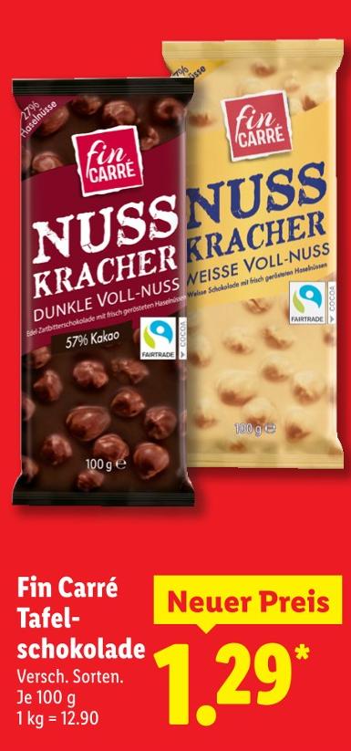 Nuss Kracher Dunkle Voll-Nuss