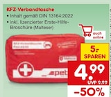 KFZ-Verbandtasche im Angebot bei Netto Marken-Discount in Schweinfurt KFZ-Verbandtasche Angebote bei Netto Marken-Discount Schweinfurt für 4,99 €