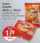 Saltletts Sticks im V-Markt Prospekt Saltletts Sticks von Lorenz im aktuellen V-Markt Prospekt für 1,29 €