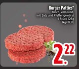 Burger Patties von  im aktuellen EDEKA Prospekt für 2,22 €