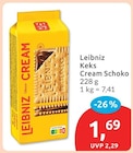 Keks Cream Schoko von Leibniz im aktuellen budni Prospekt