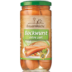 Bockwurst extra zart