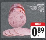 EDEKA - Göttinger Angebot im Prospekt Göttinger bei EDEKA im Prospekt "" für 0,89 €
