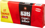 CAFÉ MOULU CORSÉ ET INTENSE SATI - SATI - Auchan Hypermarché à Valence CAFÉ MOULU CORSÉ ET INTENSE SATI - SATI en promo chez Auchan Hypermarché Valence à 7,99 €