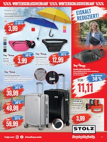 Regenschirm im Kaufhaus Stolz Prospekt "STOLZ. Das Kaufhaus im Norden." mit 22 Seiten (Rostock)