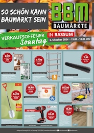 BBM Baumarkt Prospekt für Ehrenburg: "So schön kann Baumarkt sein!", 8 Seiten, 06.10.2024 - 12.10.2024