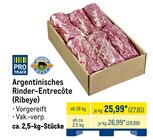 Entrecote im METRO Prospekt Argentinisches Rinder-Entrecôte (Ribeye) im aktuellen METRO Prospekt für 27,81 €
