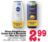 Pflegedusche Creme Soft & Mandelöl im Angebot bei E center in Heidelberg Pflegedusche Creme Soft & Mandelöl Angebote von Nivea bei E center Heidelberg für 2,99 €