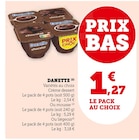 Promo Danette à 1,27 € dans le catalogue Super U à Châtillon-sur-Seine