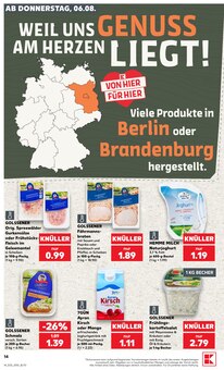 Braten im Kaufland Prospekt "Hier bin ich richtig" mit 67 Seiten (Cottbus)