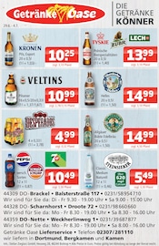 Aktueller Getränke Oase Prospekt mit Veltins, "Aktuelle Angebote", Seite 1