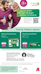 mea - meine apotheke Prospekt für Rottweil mit 4 Seiten mea - meine apotheke Prospekt für Rottweil: "Unsere September-Angebote", 4 Seiten, 01.09.2025 - 30.09.2025
