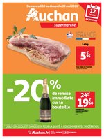 Catalogue Auchan à Saint-Germain-en-Laye, avec 16 pages Prospectus Auchan à Saint-Germain-en-Laye, "-20% de remise immédiate sur la bouteille", 16 pages, 12/05/2021 - 23/05/2021