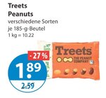 Peanuts von Treets im aktuellen V-Markt Prospekt für 1,89 €