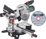 Kappzugsägen-Set KGS 254 M von Metabo für 249,00 € bei Globus-Baumarkt im Angebot Kappzugsägen-Set KGS 254 M von Metabo im aktuellen Globus-Baumarkt Prospekt