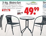 3 tlg. Bistro-Set Angebote von Top Garten bei Wreesmann Dessau-Roßlau für 49,99 €