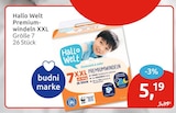Premiumwindeln XXL Größe 7 im budni Prospekt Premiumwindeln XXL Größe 7 von Hallo Welt im aktuellen budni Prospekt für 5,19 €