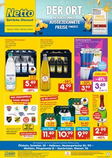 Aktueller Netto Marken-Discount Prospekt für Maulbronn und Ungebung, Seiten zum blättern Netto Marken-Discount Prospekt DER ORT, AN DEM DU IMMER AUSGEZEICHNETE PREISE FINDEST. mit Seiten in Maulbronn und Umgebung