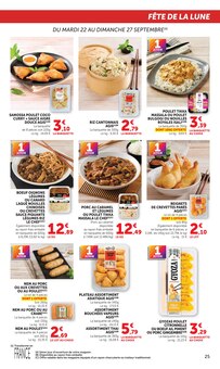 Promotion Canard dans le prospectus Super U, valable du 22/09/2026 au 04/10/2026 Promo Canard dans le catalogue Super U du moment à la page 25