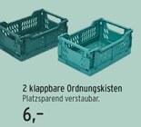 2 klappbare Ordnungskisten im aktuellen EDEKA Prospekt
