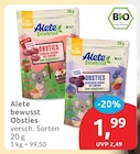 Obsties von Alete bewusst für 1,99 € bei budni im Angebot Obsties von Alete bewusst im aktuellen budni Prospekt
