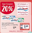 Odol-med3 Zahncreme Whitening Plus oder Fresh Plus bei Rossmann im Wolnzach Prospekt für 1,60 €