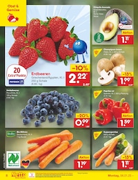 Netto Marken-Discount Erdbeeren im Prospekt 