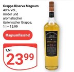 Aktuelles Grappa Riserva Magnum Angebot bei GLOBUS in Mannheim ab 23,99 €