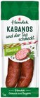 Aktuelle Mettwurst Angebote bei REWE in Nürnberg Aktuelles Kabanos Klassik Angebot bei REWE in Nürnberg ab 1,99 €