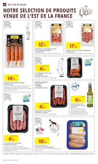 Promotion Café bio dans le prospectus Intermarché Super, valable du 07/07/2026 au 19/07/2026 Promo Café bio dans le catalogue Intermarché Super du moment à la page 10