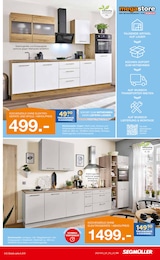 Küchenzeile im Segmüller Prospekt Küchen - Jubiläumsfinale auf S. 17