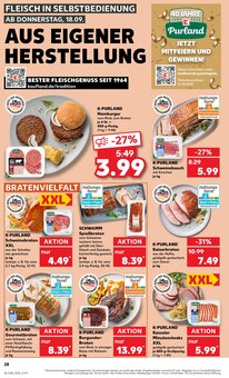 Hackfleisch im Kaufland Prospekt "KNÜLLER" mit 54 Seiten (Trier)