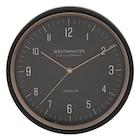 L'horloge sven - WESTMINSTER CLOCK COMPANY en promo chez Centrakor Reims à 5,99 €